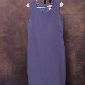 Coldwater Creek, Size 10 Dress, Blue , 100% Silk